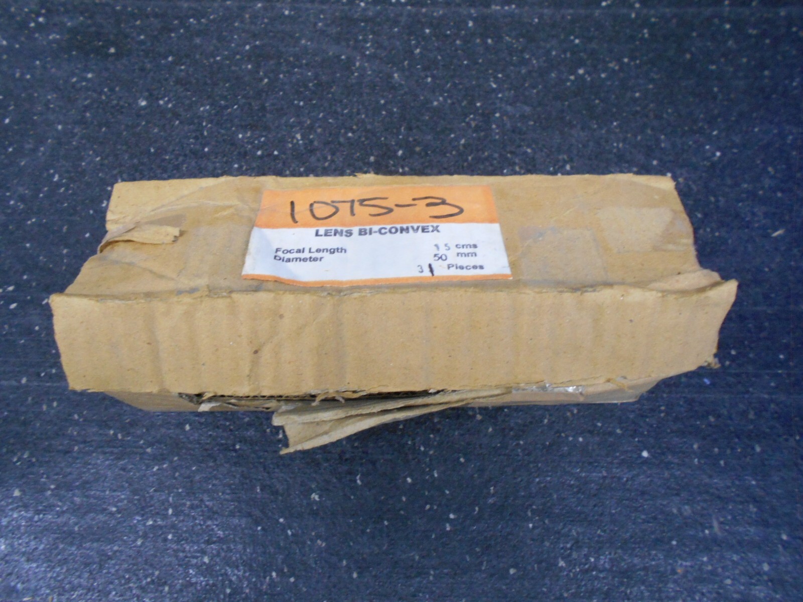 1075-3 Bi-Convex Lens 50 mm Box of 31