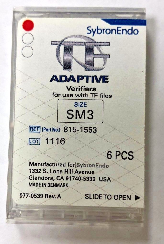 SybronEndo TF Adaptive Verifier Small Red SM3 (815-1553)