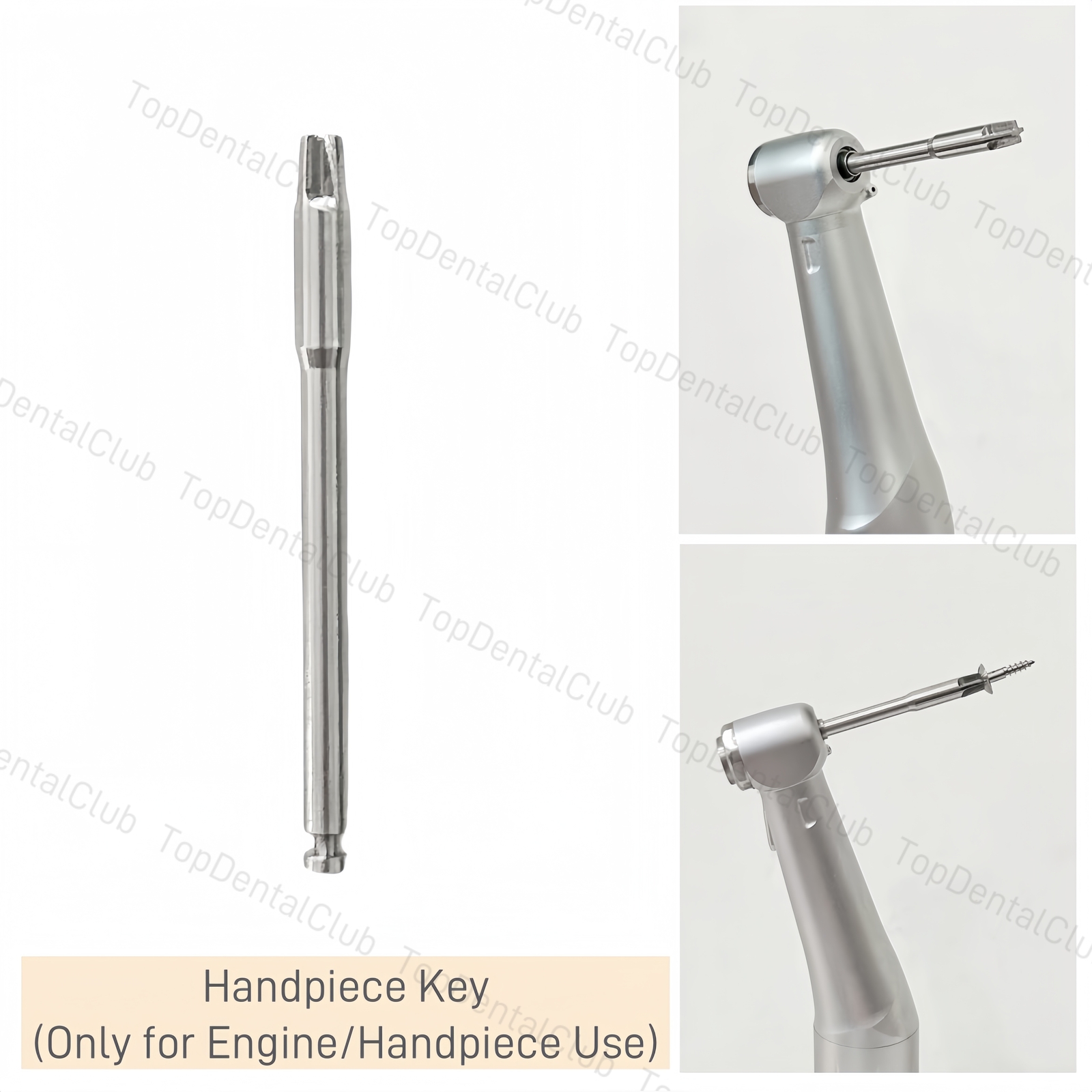 Dental GBR Bone Tenting Screw Driver Guide Regeneration Membrane Half Thread TAC