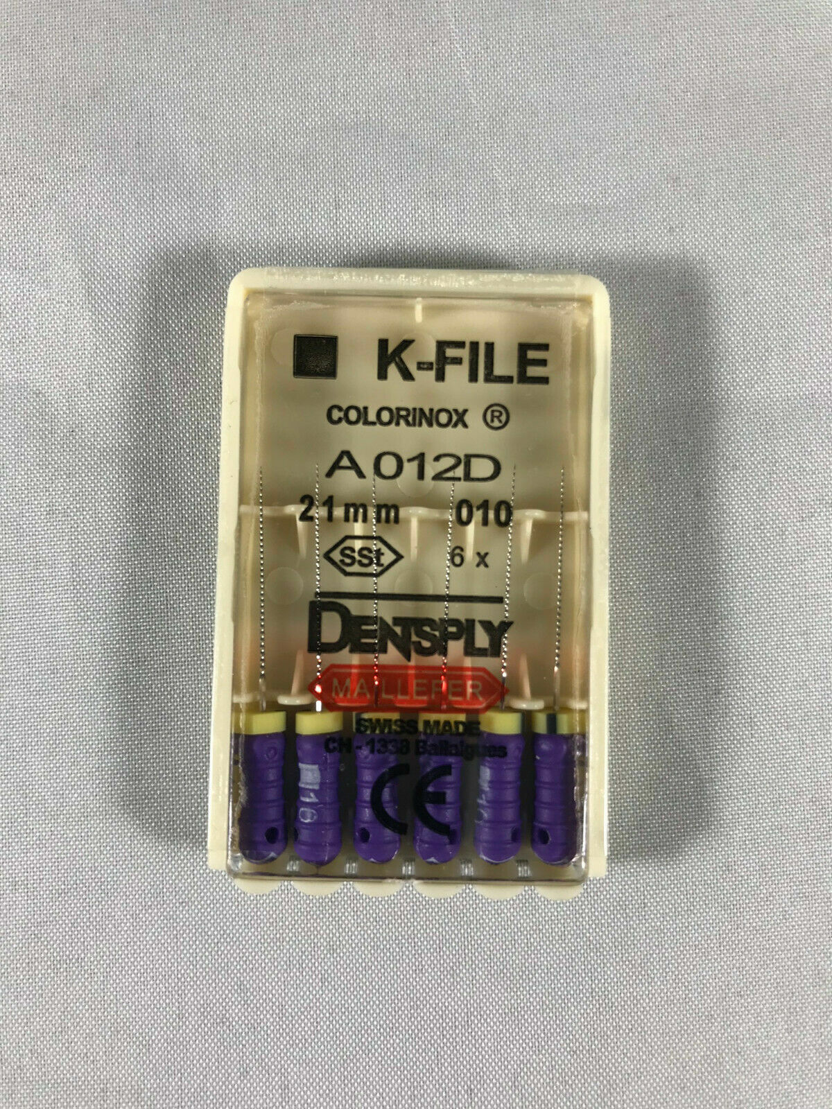 Dentsply Maillefer K-File Endodontic 21mm All sizes 30 files/pk
