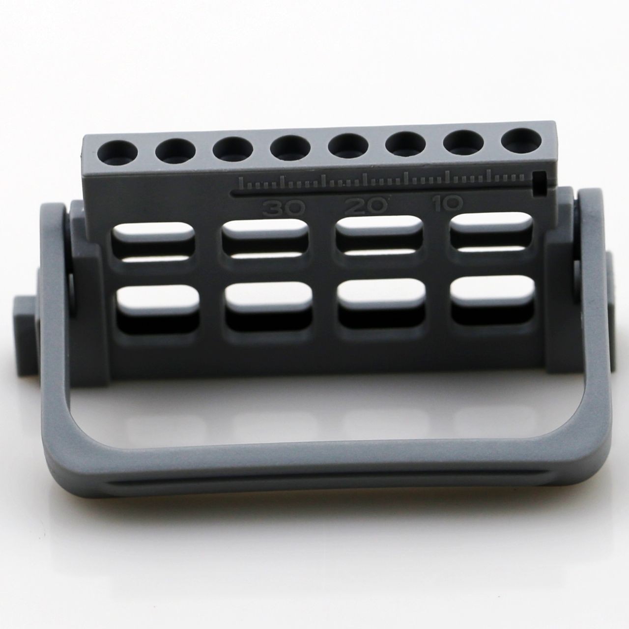 Dental Endo Guard Files Holder Ruler Autoclavable File Block Organizer 8 Hole