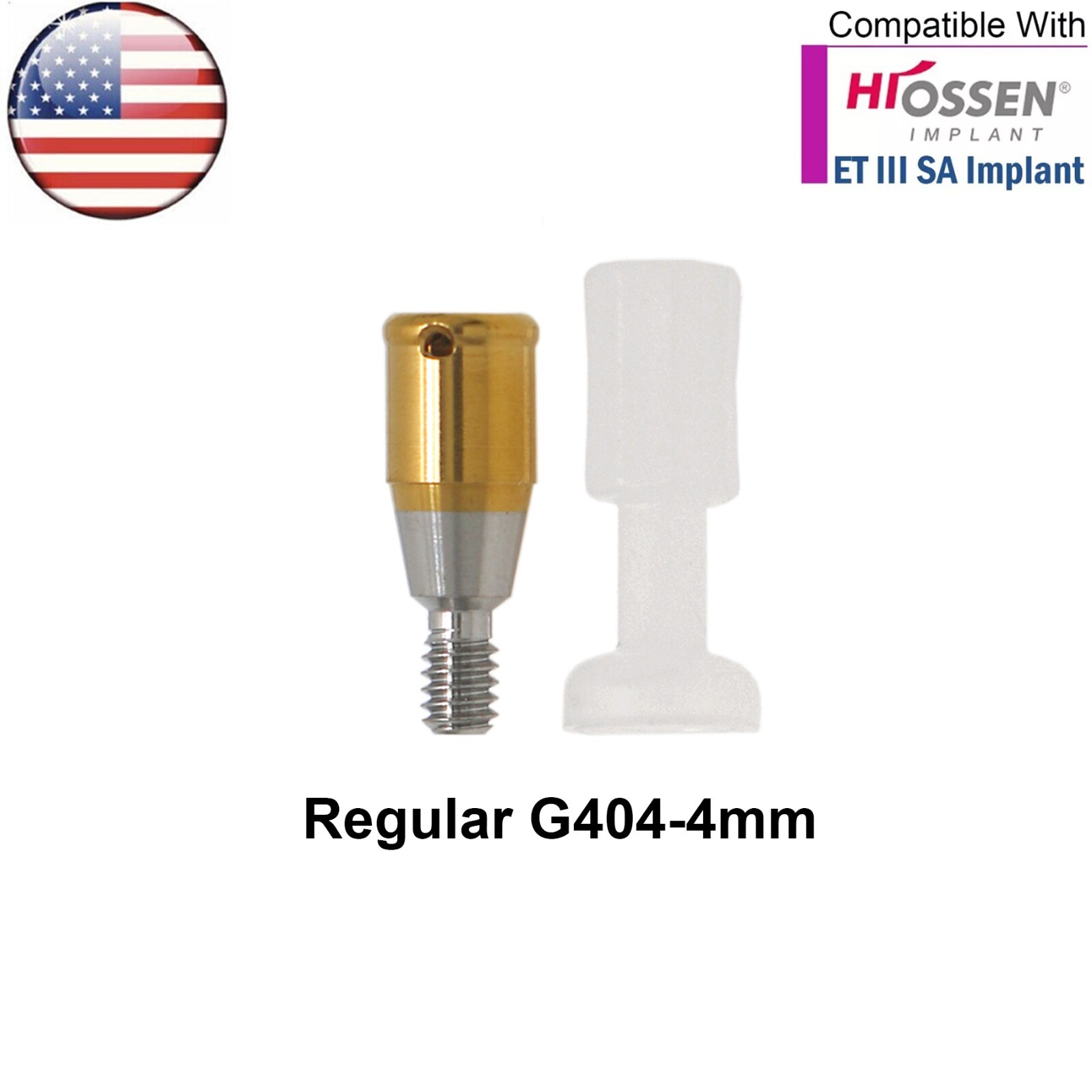 US Dental Locator Attachment Abutment for Hiossen ET III /Osstem/Snucone Regular