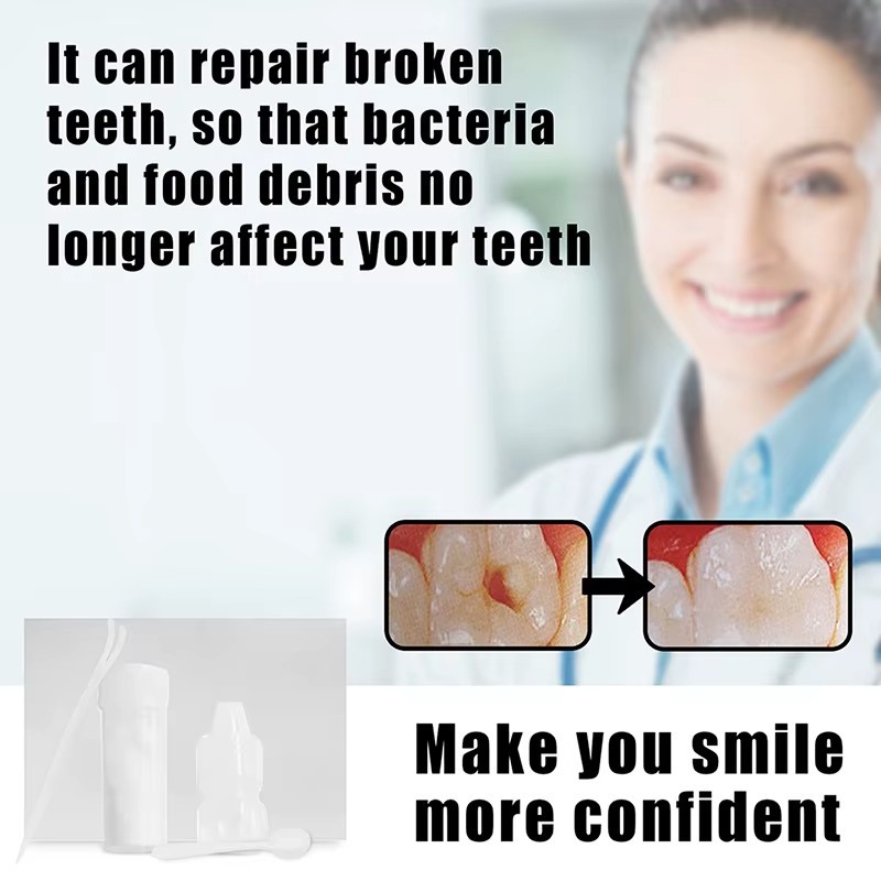 Dental Cement resin glue Tooth Filling Fixation Powder Liquid Zinc Phosphate Set