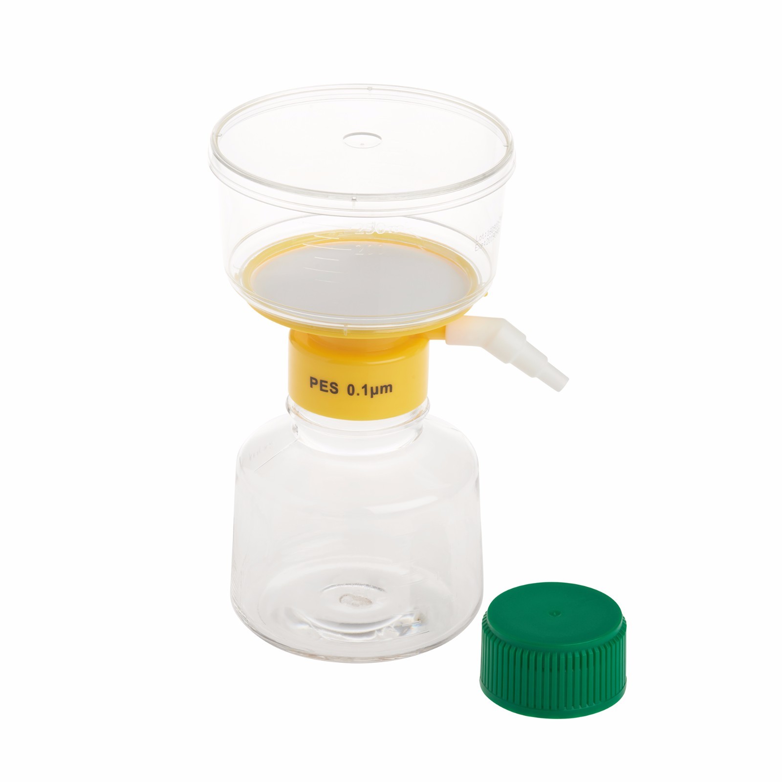 CELLTREAT 250mL PES Filter System, 0.10?m Pore Size, 12/Case, Sterile #229722