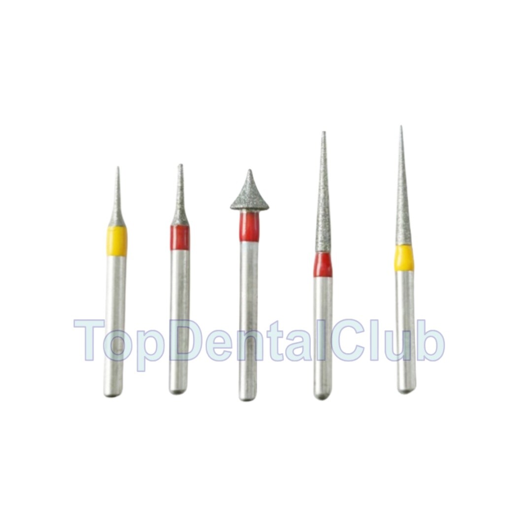 Dental Diamond Burs Drill For Polishing Cutting Porcelain Teeth Whole Set Kit