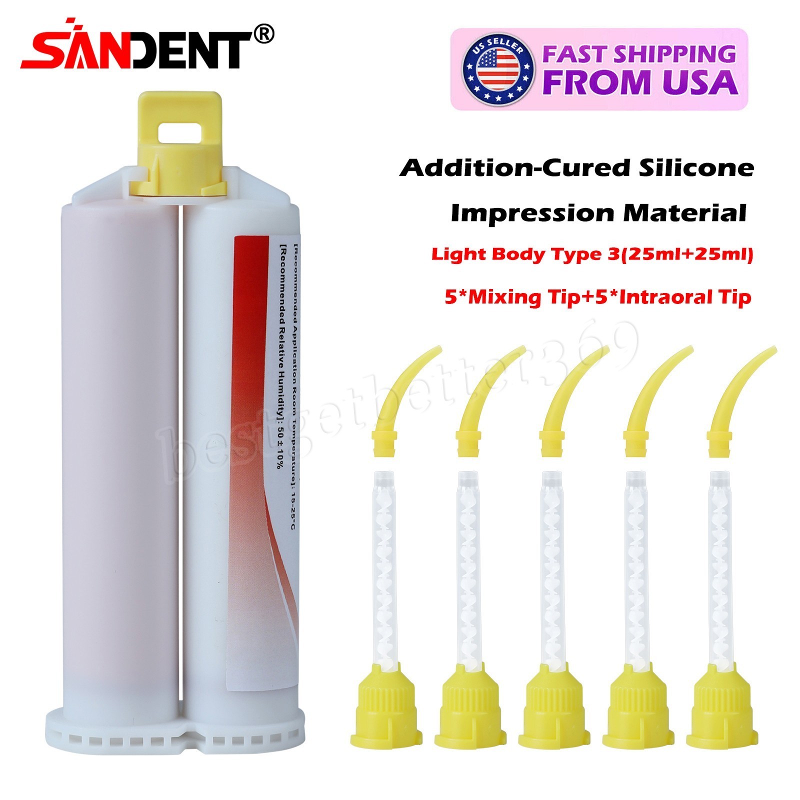 Defend Impression Material VPS – Light Body Fast Set 2 x 25ml Cartridges