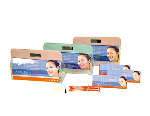 PacDent Dental Kool White 10%, 15%, 20% Teeth Whitening Gel Syringes 1.2mL