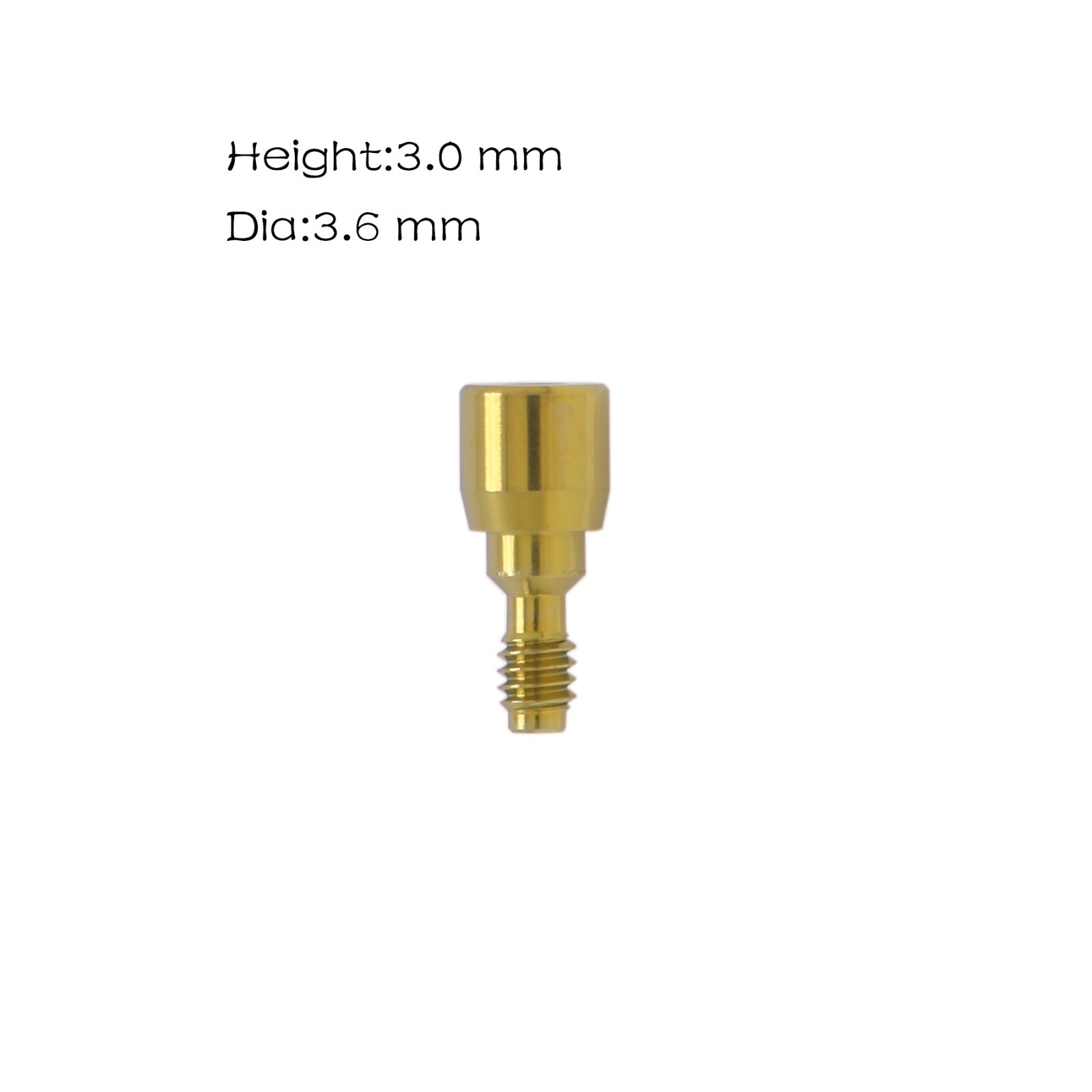 US Nobel Active Nobel Parallel CC Dental Healing Abutment Cap Compatible NP/RP