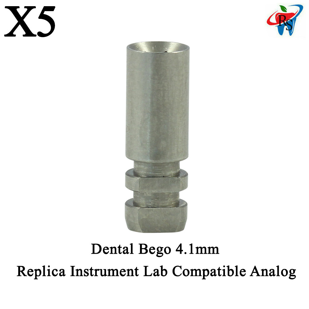 5pcs Dental Bego 4.1mm Replica Instrument Lab Compatible Analog 57820