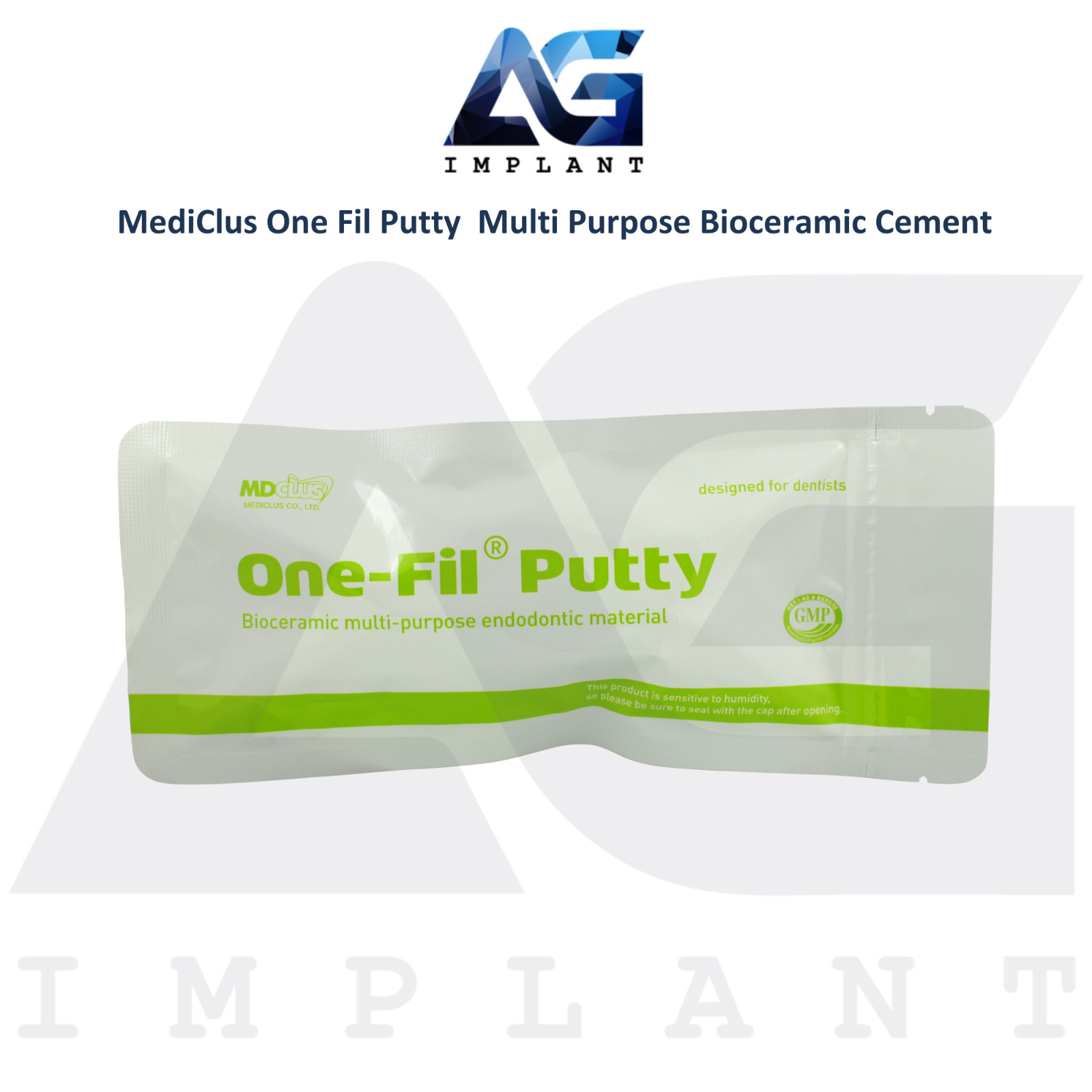 Dental One-Fil® Putty Bioceramic Multi Purpose Endo Material Ro0t Canal Filling