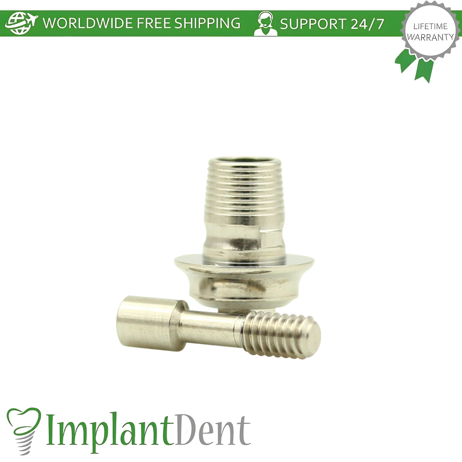 X5 Ø5.7mm Anti-Rotation Ti-Base WP MIS Compatible Int Hex 2.45mm Connection