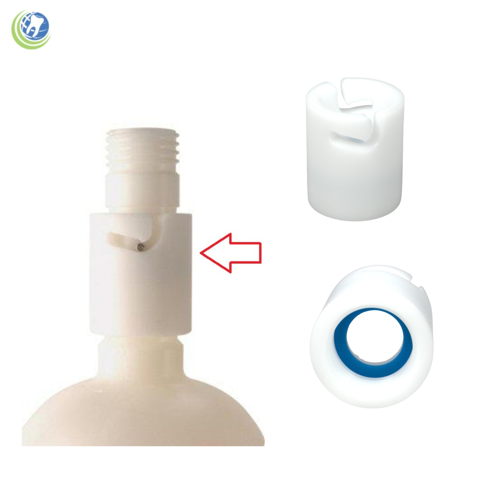 2 x Dental Standard SE Saliva Ejector Single Valve W/ Quick Disconnect