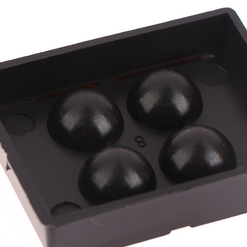 Dental Veneer Storage Box Teeth Patch Shading Light Retainer Molar Box 4 Holes
