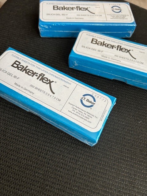 Baker-Flex 2.5cm X7.5cm Silica Gel IB-F Flexible TLC Sheets