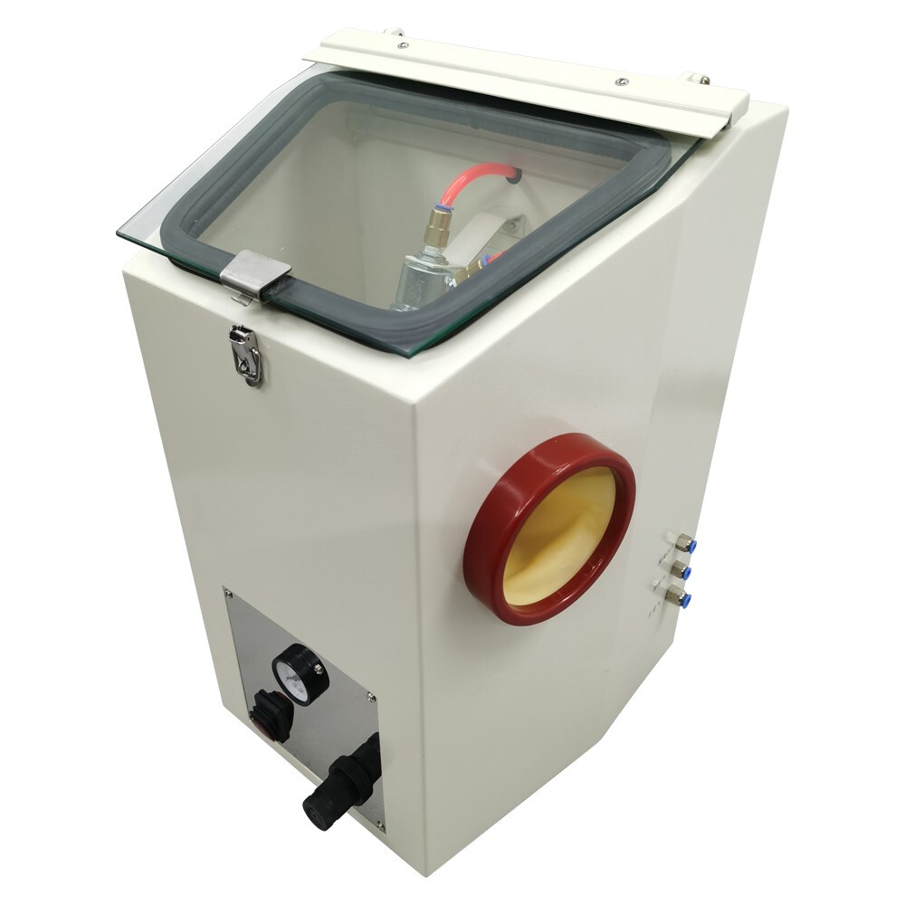 Lab Equipment Sandblaster Sand Blasting Machine 110V Sand Ejector