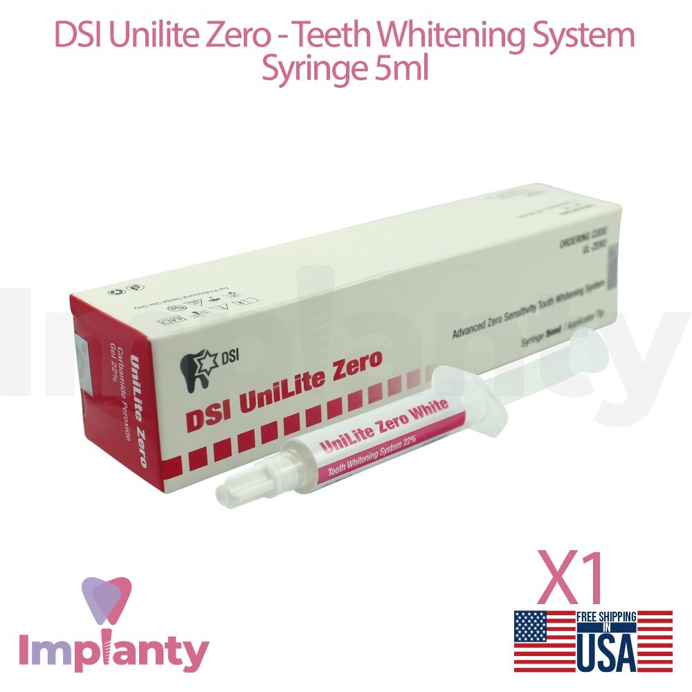 Dental UniLite Zero Tooth Whitening 5ml Fast Aesthetic Application Dentistry