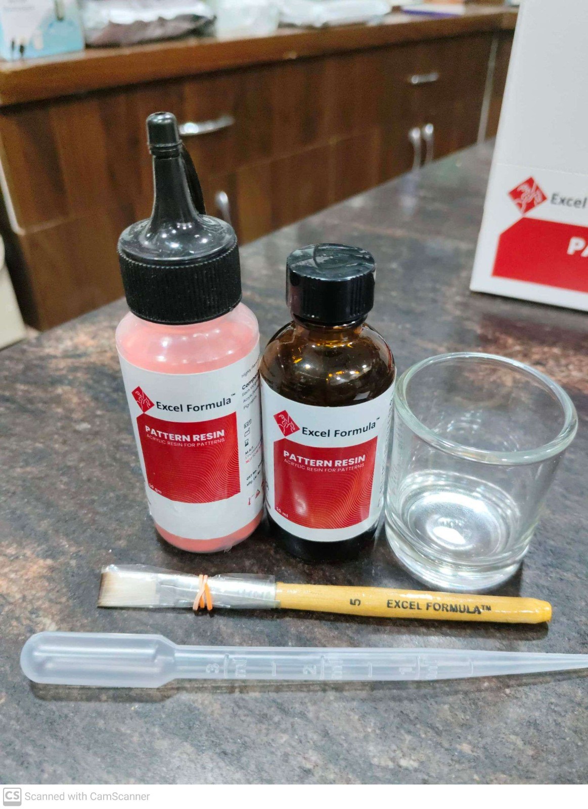 Excel Formula PATTERN RESIN Self Cure Acrylic System for Precise Pattern Making