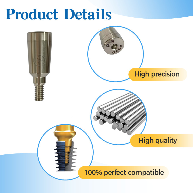4-20 pcs Dental Healing abutment healing cap Fit to BEGO Diameter 4.5 mm GH3-6