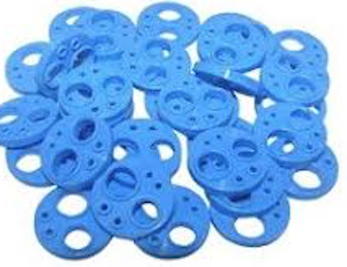 Kavo 6 Hole 6-Pin ISO Fiber Optic Electric end Gaskets Fits all Models 5pcs