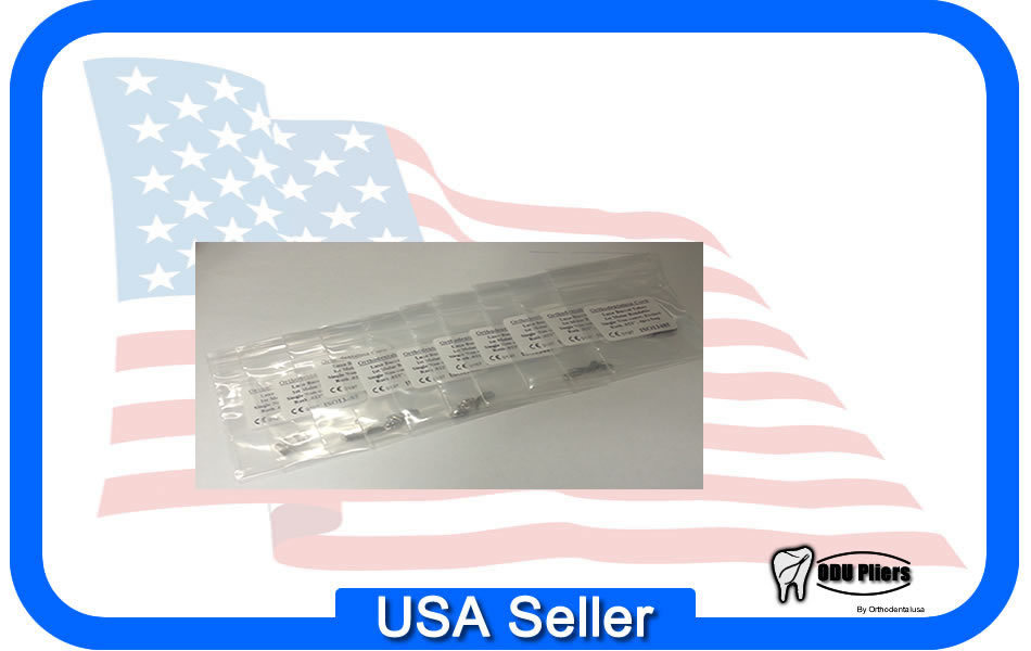 10 Kit x 4 / 1st MOLAR BUCCAL TUBE ROTH SINGLE FOR BONDING .022 SANDBLASTED TL12