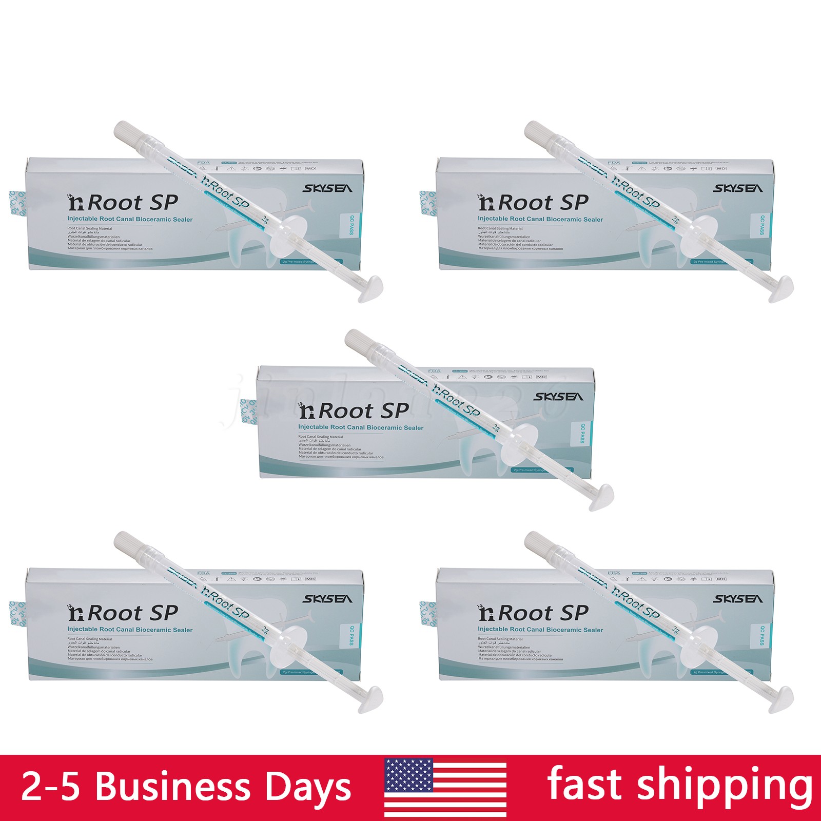 2g SP Dental Injectable Root Canal Bioceramic Sealer Endodontic Sealing Filling