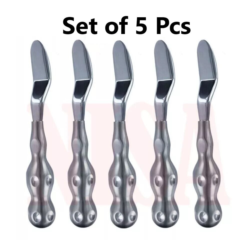 5 Pcs Dental Implant Dentistry Minnesota Retractor with Ergonomic Handle