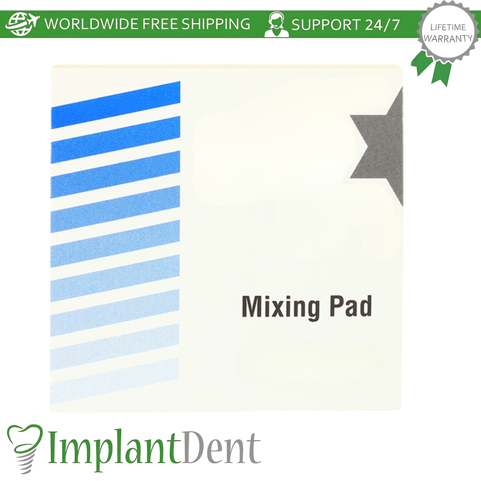 Dental Mixing Disposable Pads Mixing Surface For Restorative Dentistry Materials