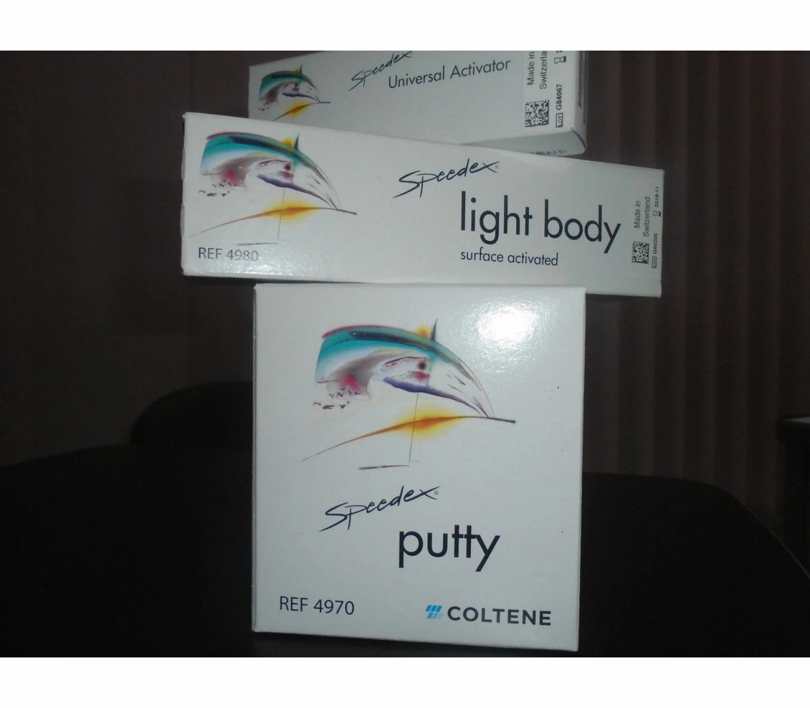 Coltene Speedex Impression Putty Set Putty Activator Light Body Dental