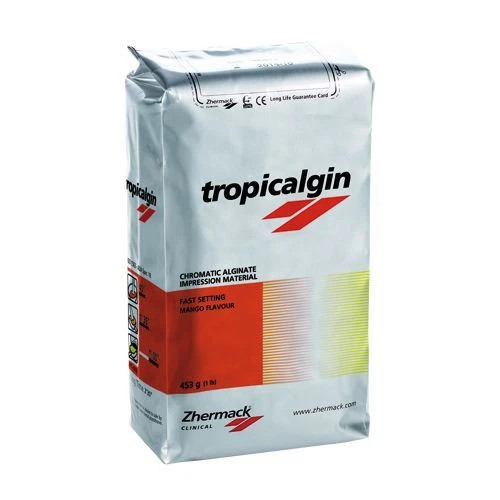 4x Zhermack Dust-Free tropicalgin Color Changing Alginate, Canister Refill
