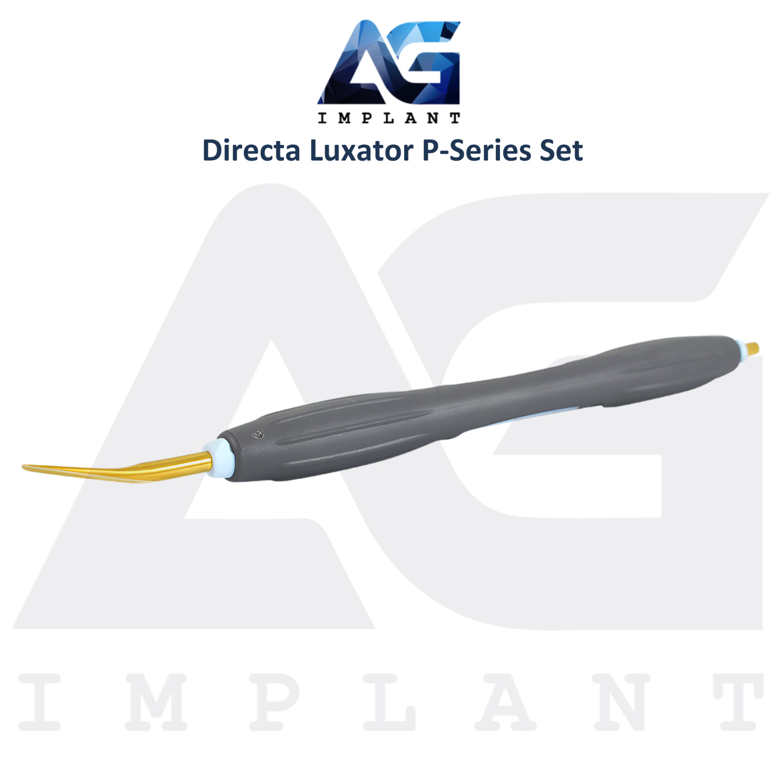 Dental Luxator P-Series Set Stainless Steel Lightweight Penholder Grip Design