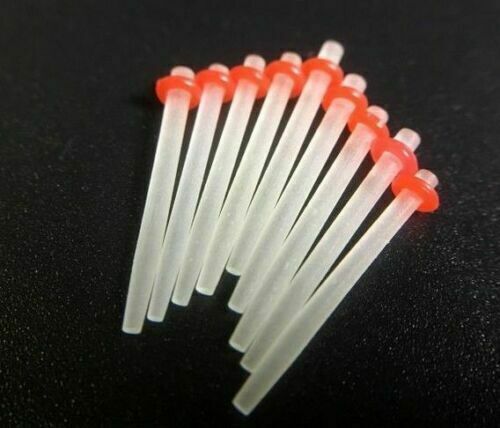 100 Pcs/Pack Dental Endo Quartz Fiber Post Screw Restorative Posts 1.0-1.8mm