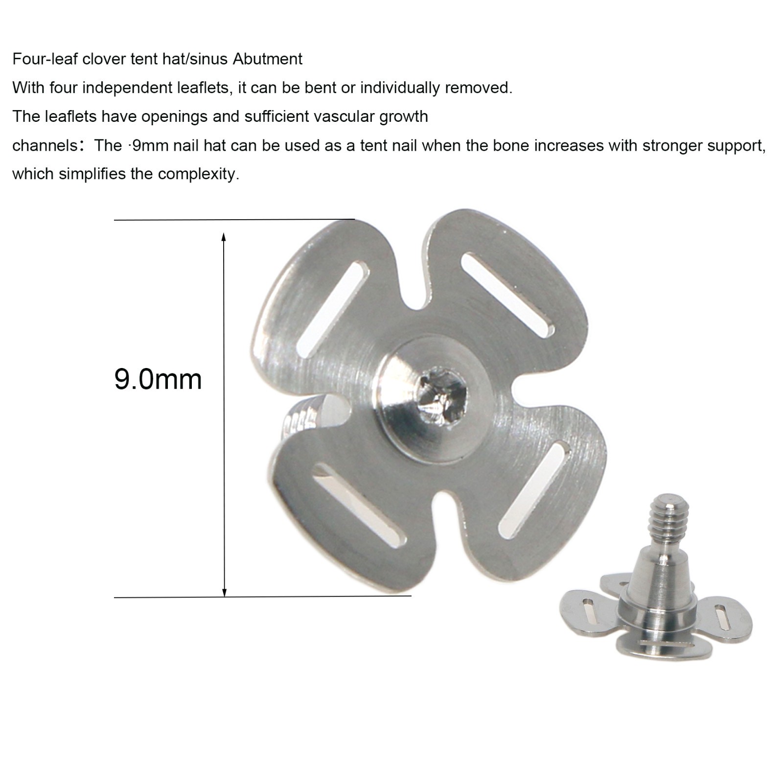 CAD/CAM 3D Implant Lab Analog Sinus lift temporary abutment Fits Hiossen/osstem