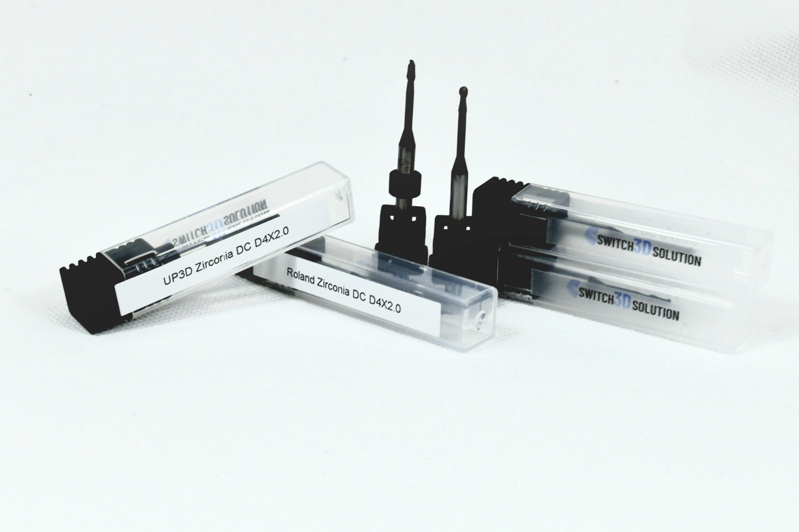 Dental CADCAM Diamond coated Milling bur UP3d P52, P53/Jiny JDM5Z/Camdent CDM5Z