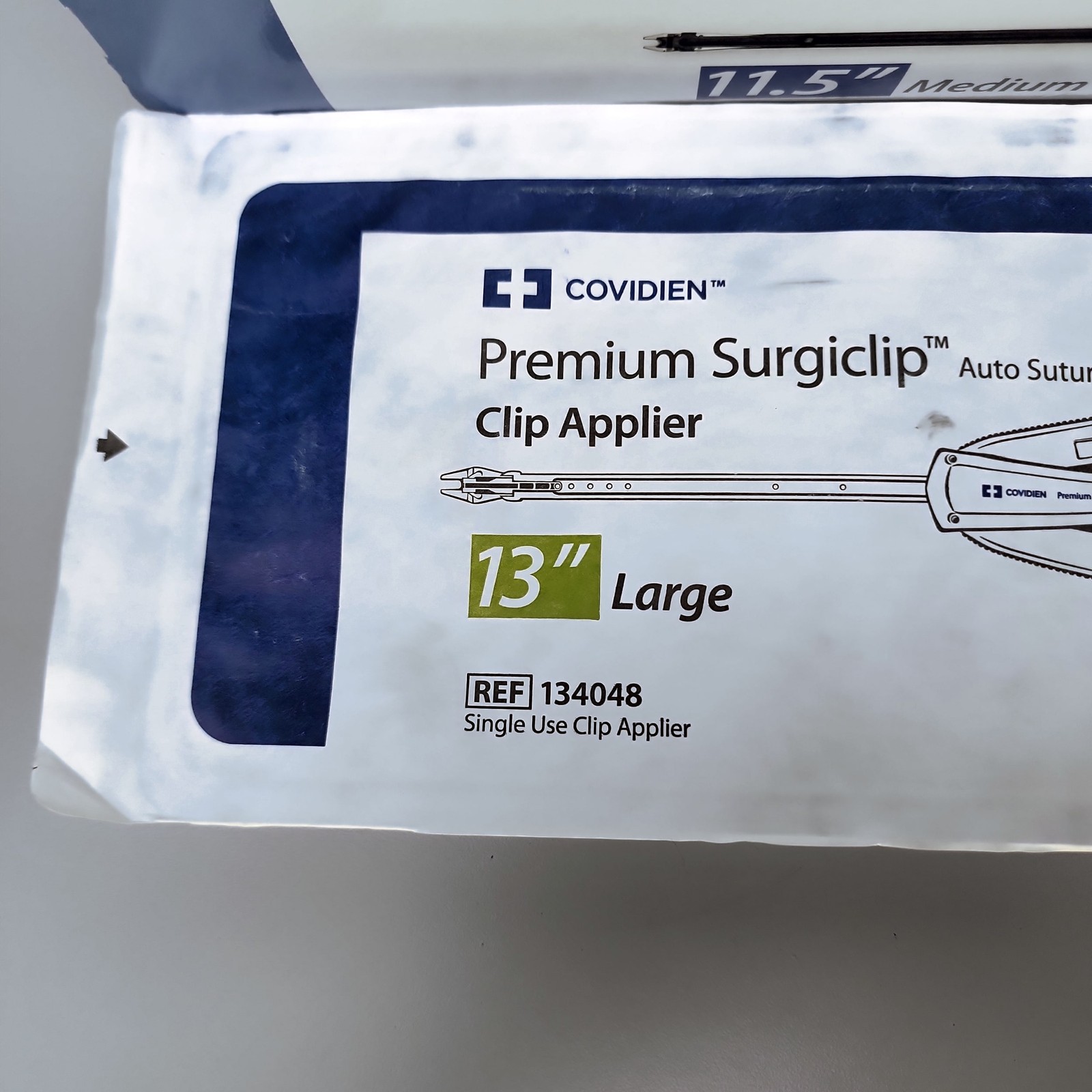 134053 Surgiclip II AutoSuture Clip Applier Med 11.5″ NEW QTY 6 2029