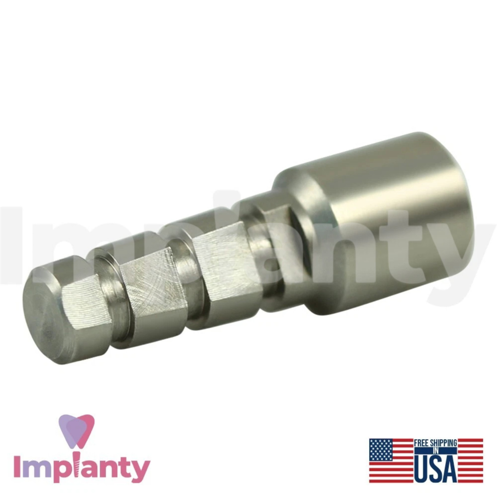 10x Zimmer Biomet Compatible Dental Fixture Analog 4.5mm Int Hex 2.5mm Replica