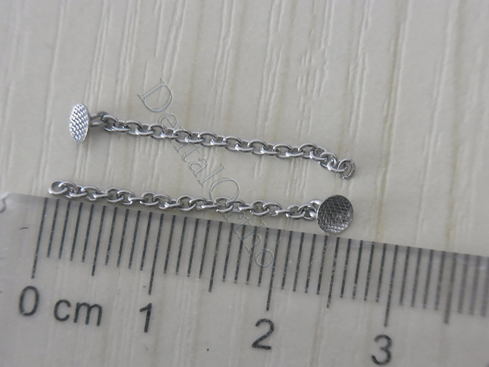 10pc Traction chain Button dental orthodontics buccal tube niti coil archwire