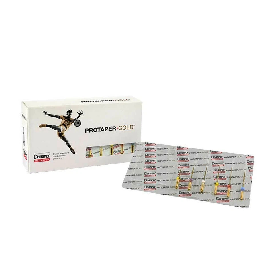 5 x Dentsply Protaper Gold Rotary Files 21mm F1 ~F2~ F3~ F4~ F5