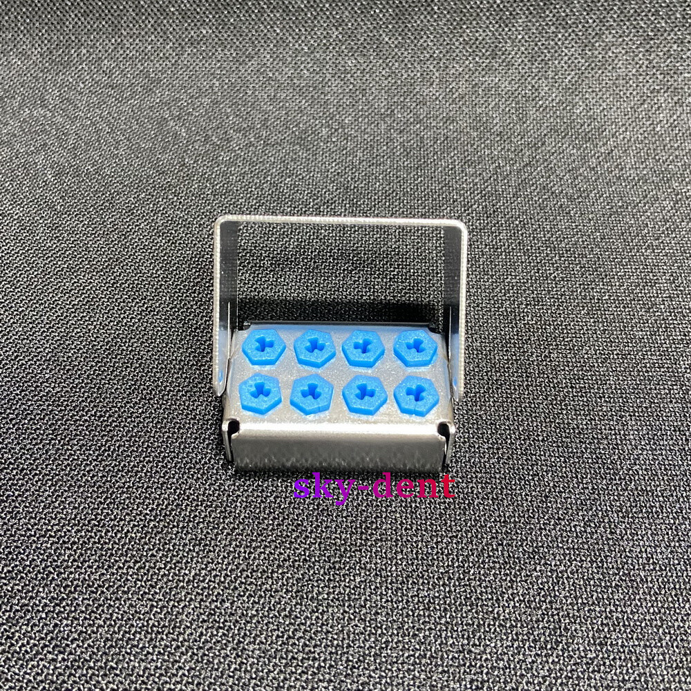 8/12/30 Hole Dental Implant Drills Organizer Holder Sterilization Case Bur Block