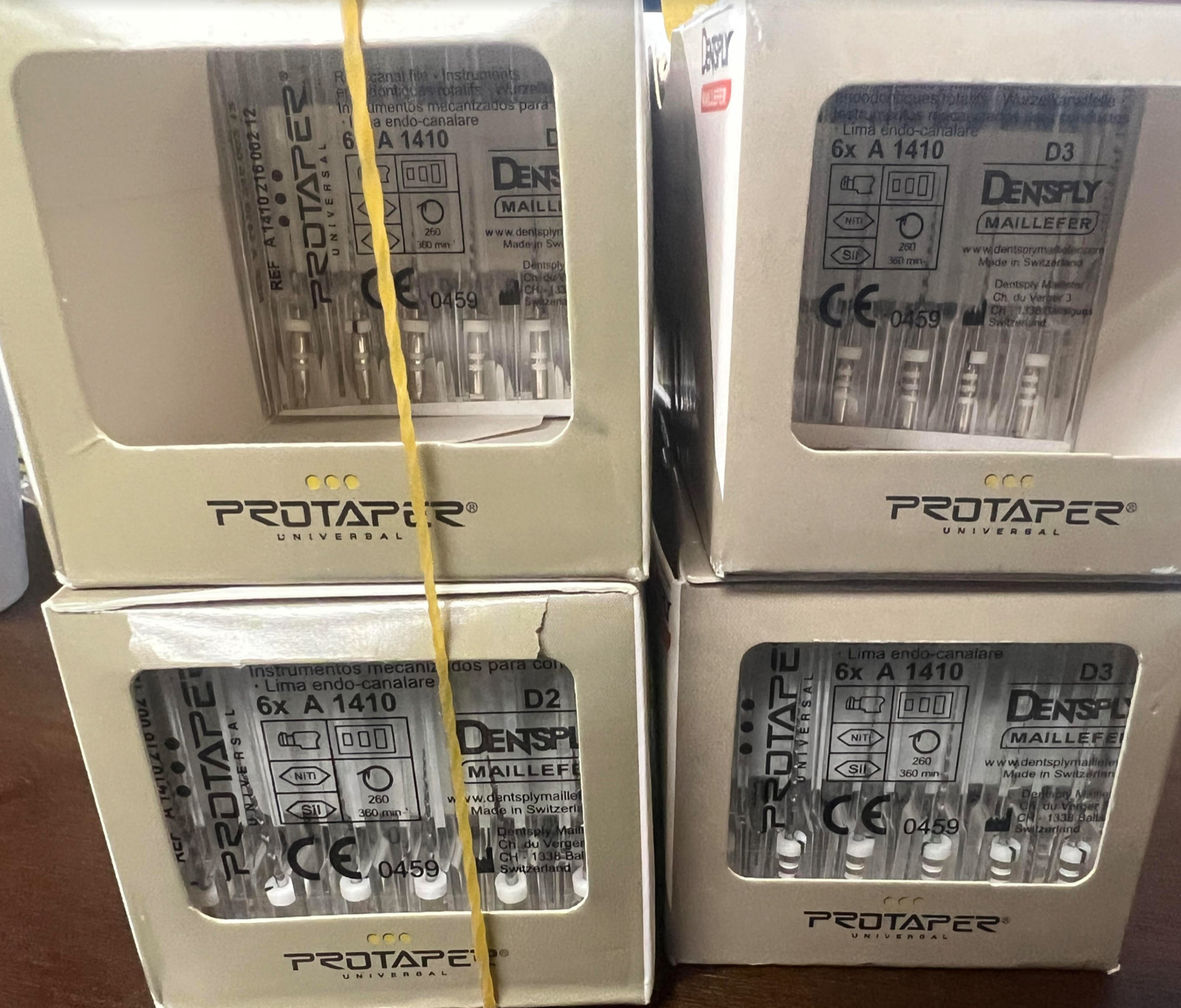 Dentsply ProTaper Universal Rotary Files Assorted Lot of 20 D1 + 50 Progliders