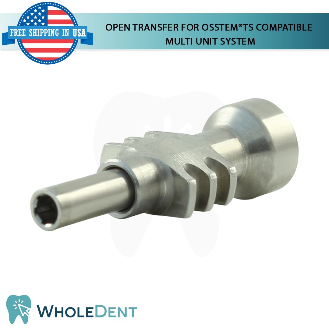X10 Open Transfer For Multi Unit Dental Osstem® TS Hiossen® ET Compatible Hex