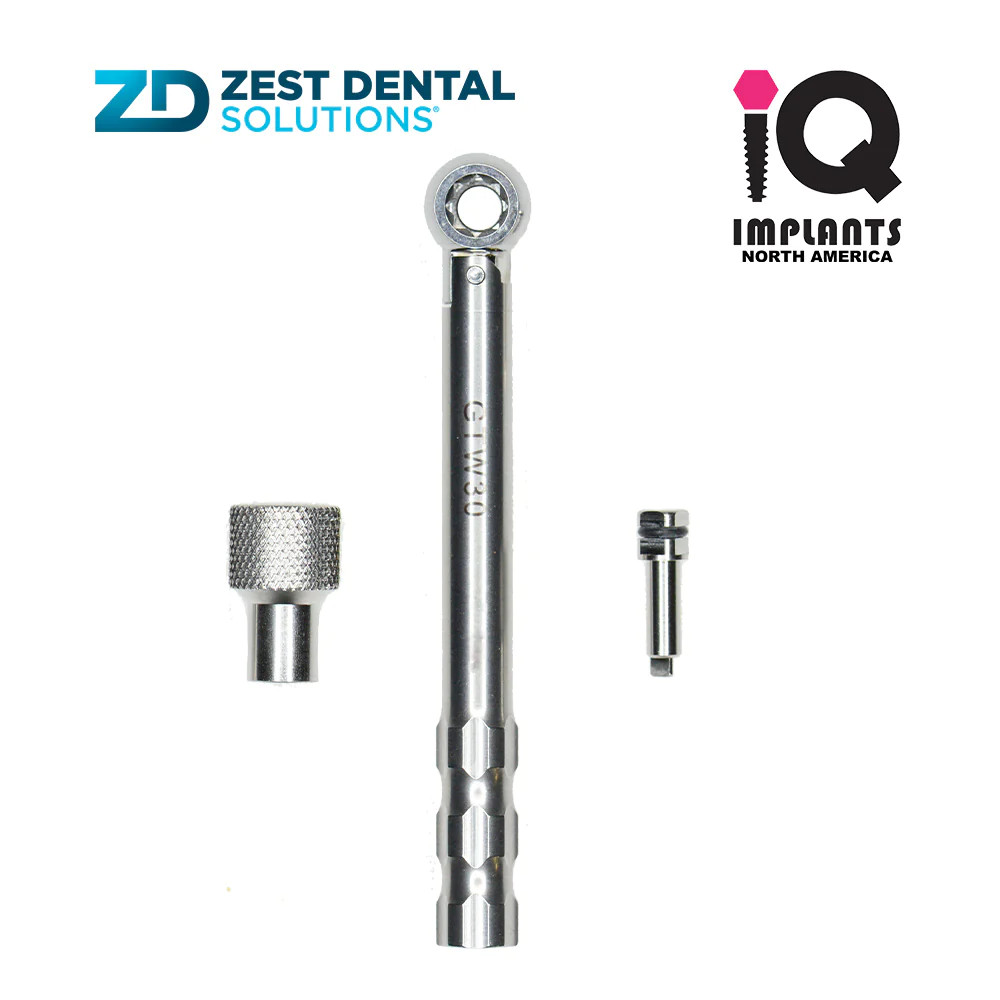 Prosthetic Kit for Zest Locator and Locator R-Tx with 30Ncm Wrench, 6pcs