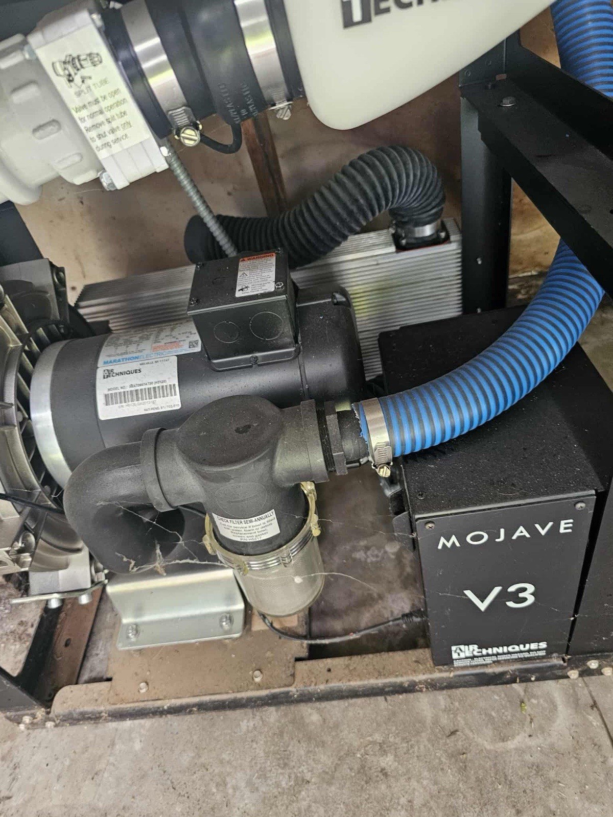 Air tech. Mojave v3 w/built in collection tank & airstar3 air compressor
