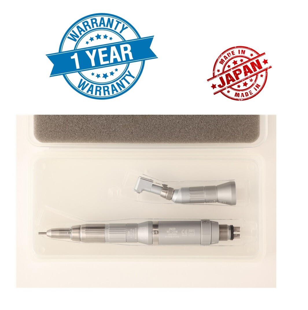 Nakamura Dental Low Speed Handpiece Set 20K RPM 3 PIECES Set – Japan –