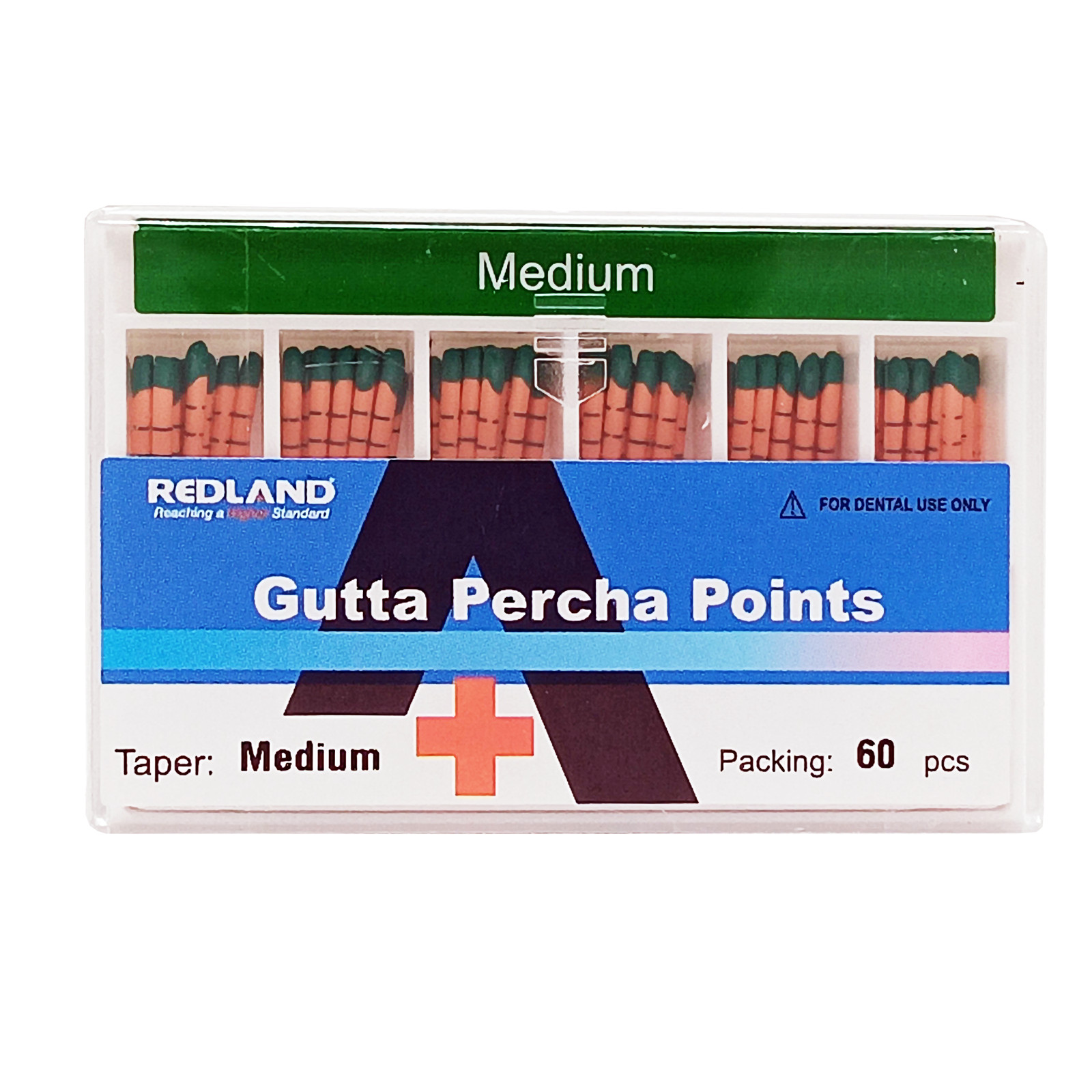 REDLAND MM marked Gutta Percha Points 60/Pk FITS FOR DENTSPLY WaveOne Gold
