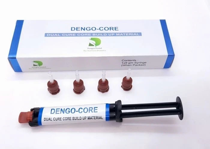 Composite Material 9gm Dental DENGOCORE Dual Cure Core Build Up Cement FREE SHI