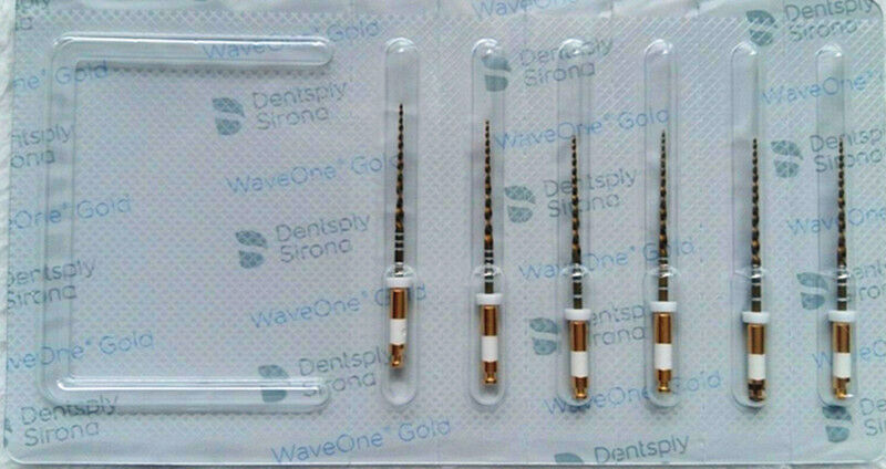 ALL SIZE Waveone Gold Wave One Endodontic File Root Canal Dentsply 6pcs/Pk