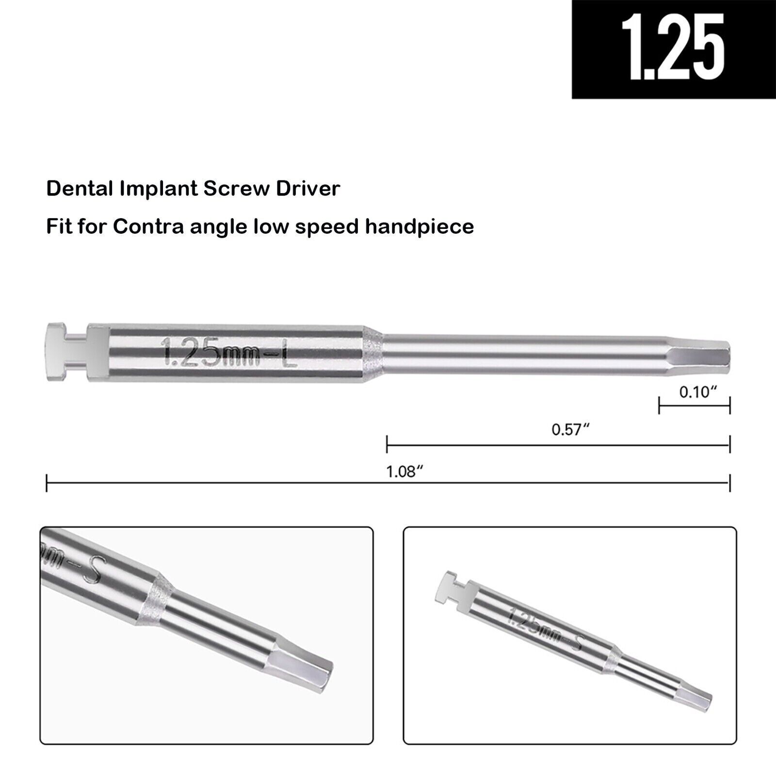 Dental SD 16 Drivers Torque Drivers Torque Wrench Handpiece Surgident Universal