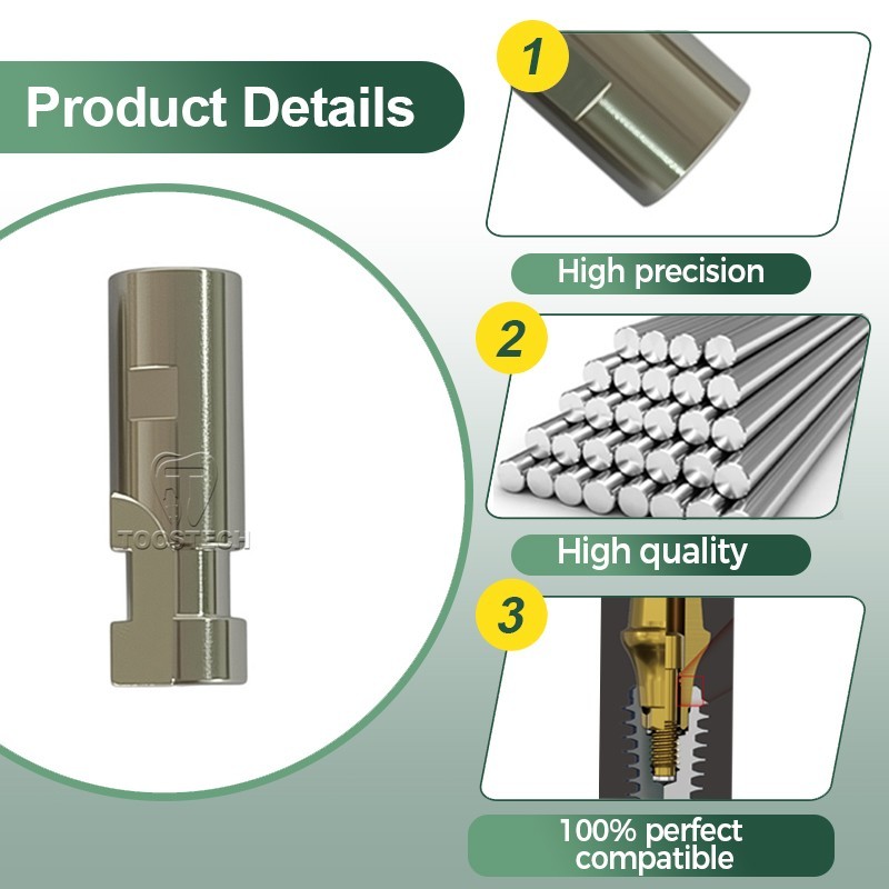 20pcs Dental Lab Analog compatible with DIO UF platform Regular and Mini