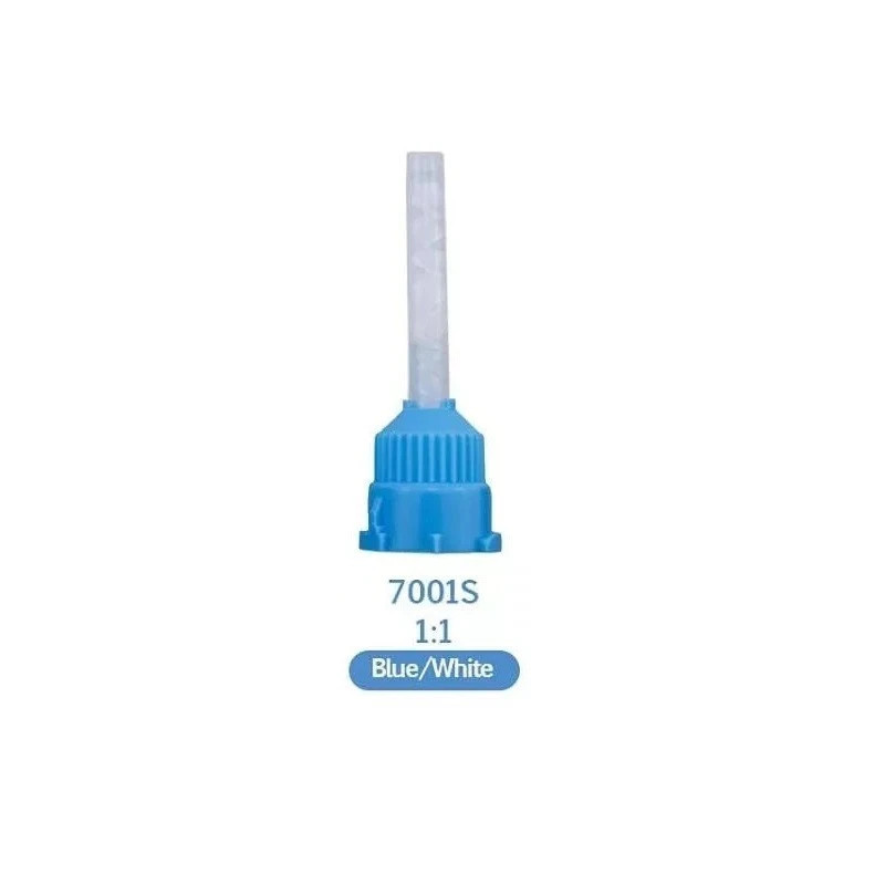 100PCS Dental Mixing Tips Blue Short us free ship