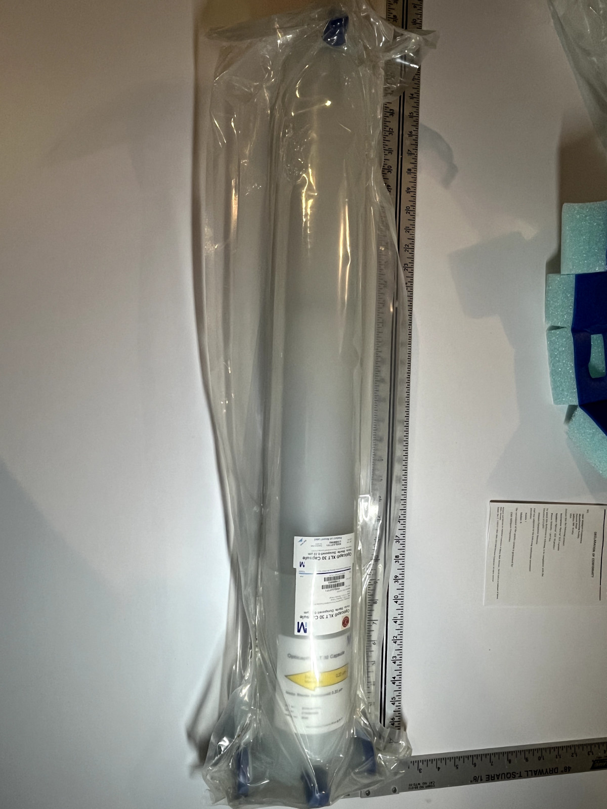 Millipore Opticap XLT 30 Capsule, KVGLS3TTT1, Durapore 0.22 μm, Expire 08/2023